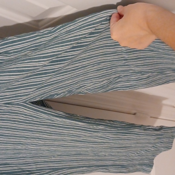 Green stripe jumpsuit - Picture 4 of 5